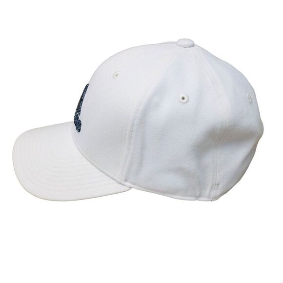 Adidas Embroidered Logo White Cap Hat Sz L/XL - Picture 4 of 10